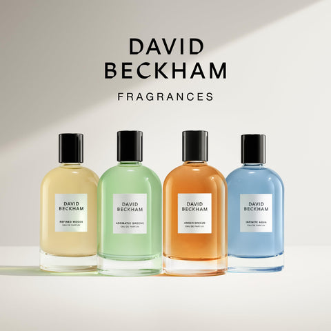 David Beckham Aromatic Greens Eau de Parfum 3.3 fl oz (Pack of 1), Notes of Lemon, Green Apple, and Cedarwood, Men's Fragrance, Long Lasting, Everyday Fragrance, Travel Size