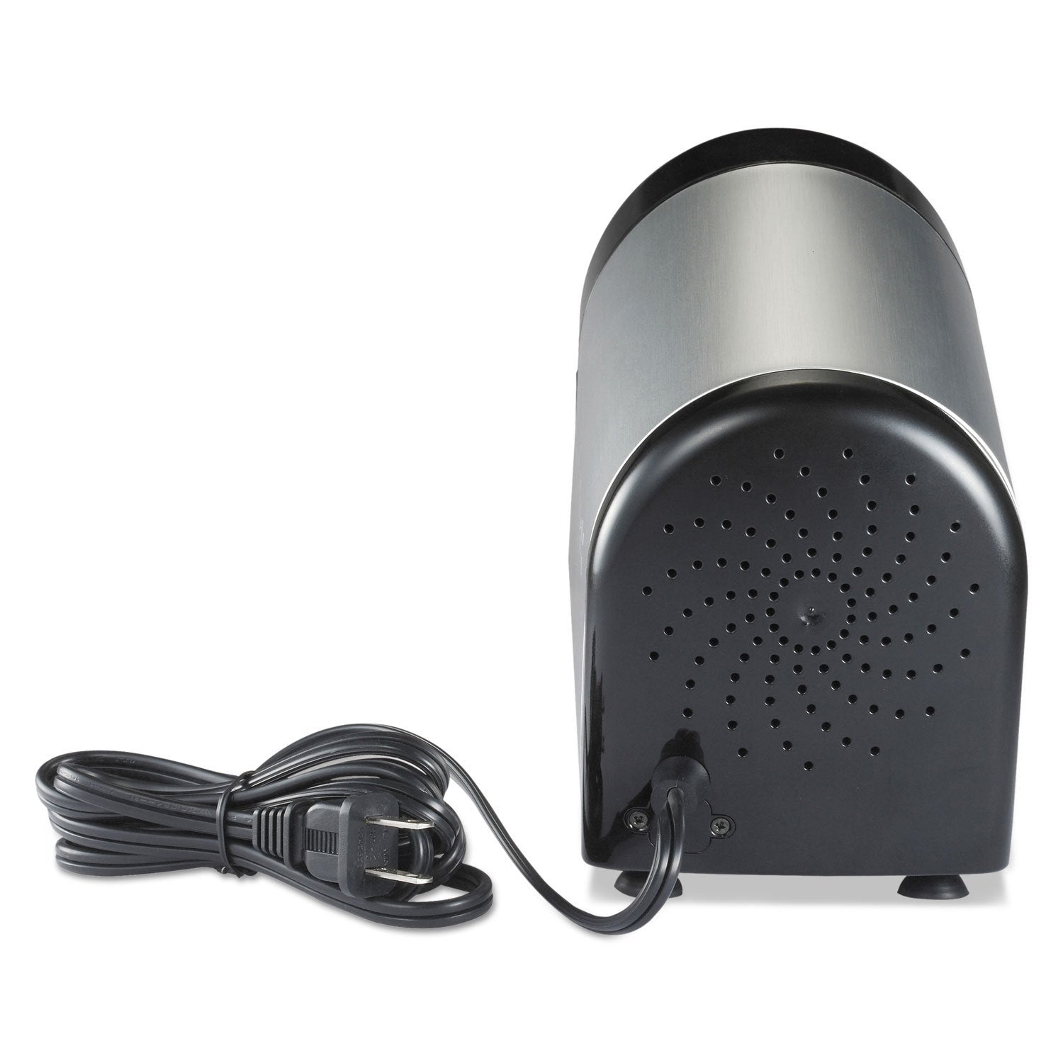 Bostitch Office QuietSharp Electric Pencil Sharpener, Heavy Duty Classroom or Office Use, Size Selector with 6 Different Sizes, Silver/Black