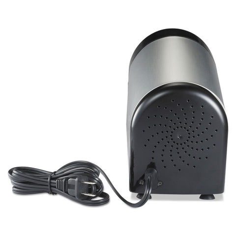 Bostitch Office QuietSharp Electric Pencil Sharpener, Heavy Duty Classroom or Office Use, Size Selector with 6 Different Sizes, Silver/Black