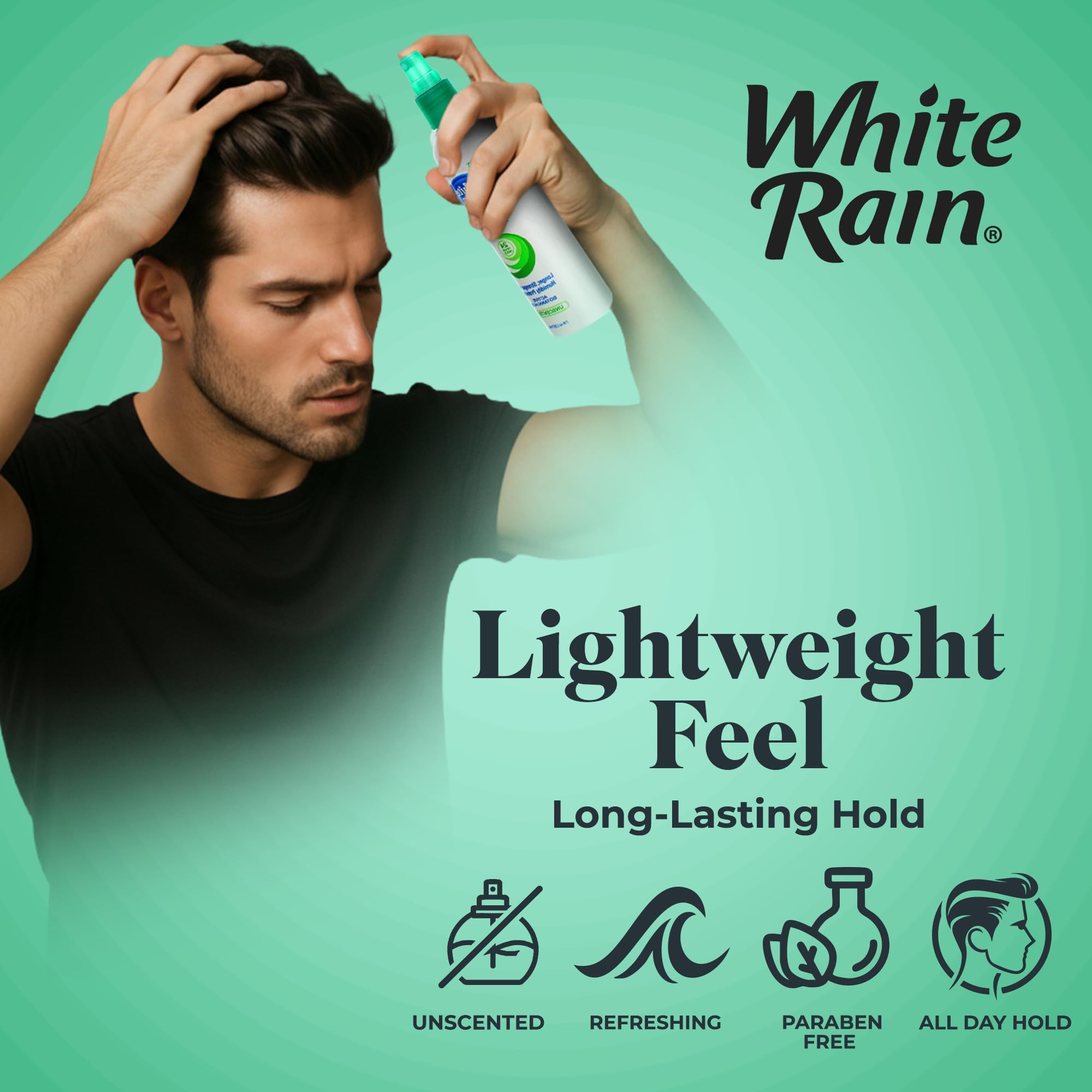 White Rain Advanced Formula Extra Hold Hair Spray,7 oz