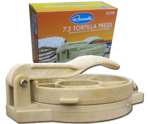 Eleganceinlife Tortilla Press 7.5" Heavy Duty Plastic Tortilla Maker Machine Made of Heavy Duty Premium Harden Plastic