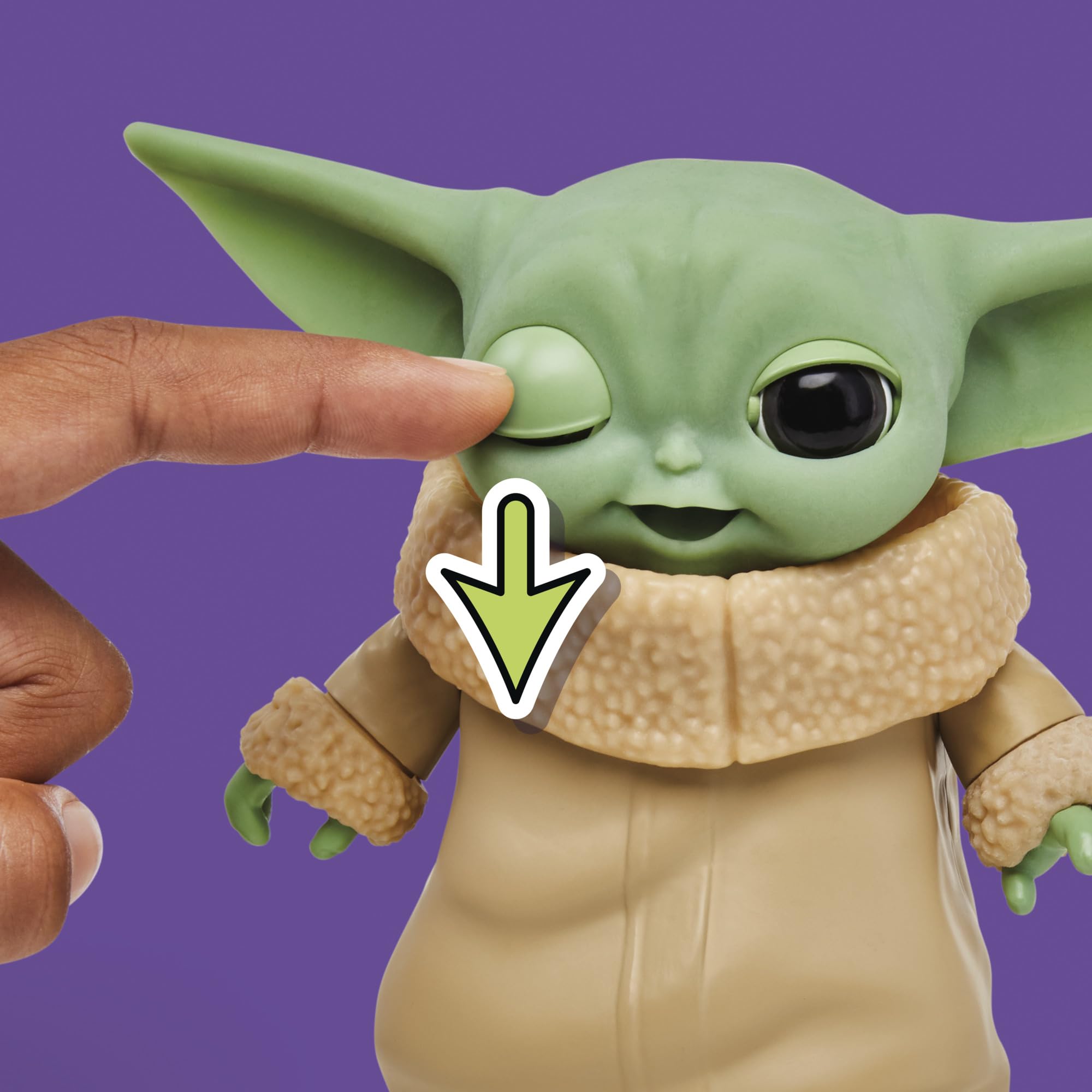 STAR WARS Mixin' Moods Grogu, 20+ Poseable Expressions, 5-Inch-Tall Grogu Toy, 4+ Years