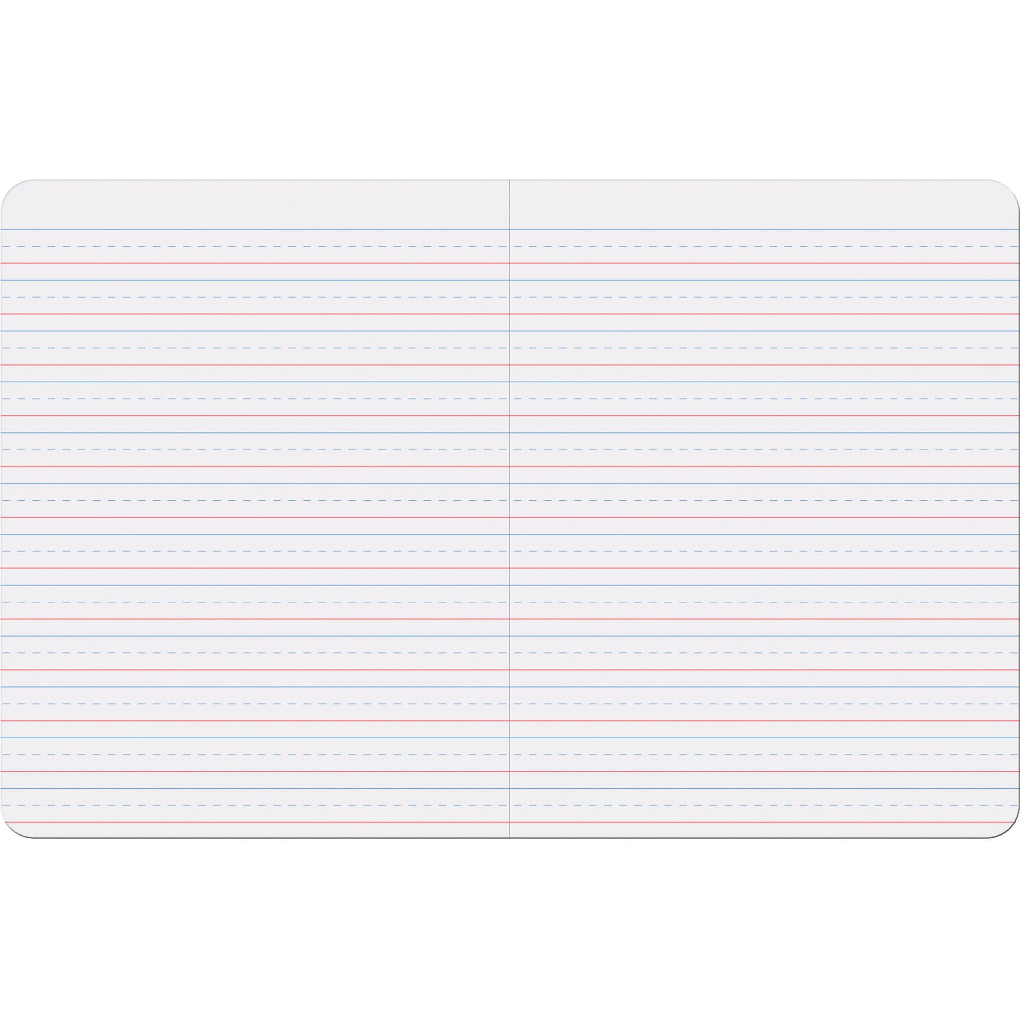 Pacon Composition Book, D'Nealian 1-3, Zaner-Bloser 2-3, Illustration Boxes/College Rule, Blue Cover, (100) 9.75 x 7.5 Sheets