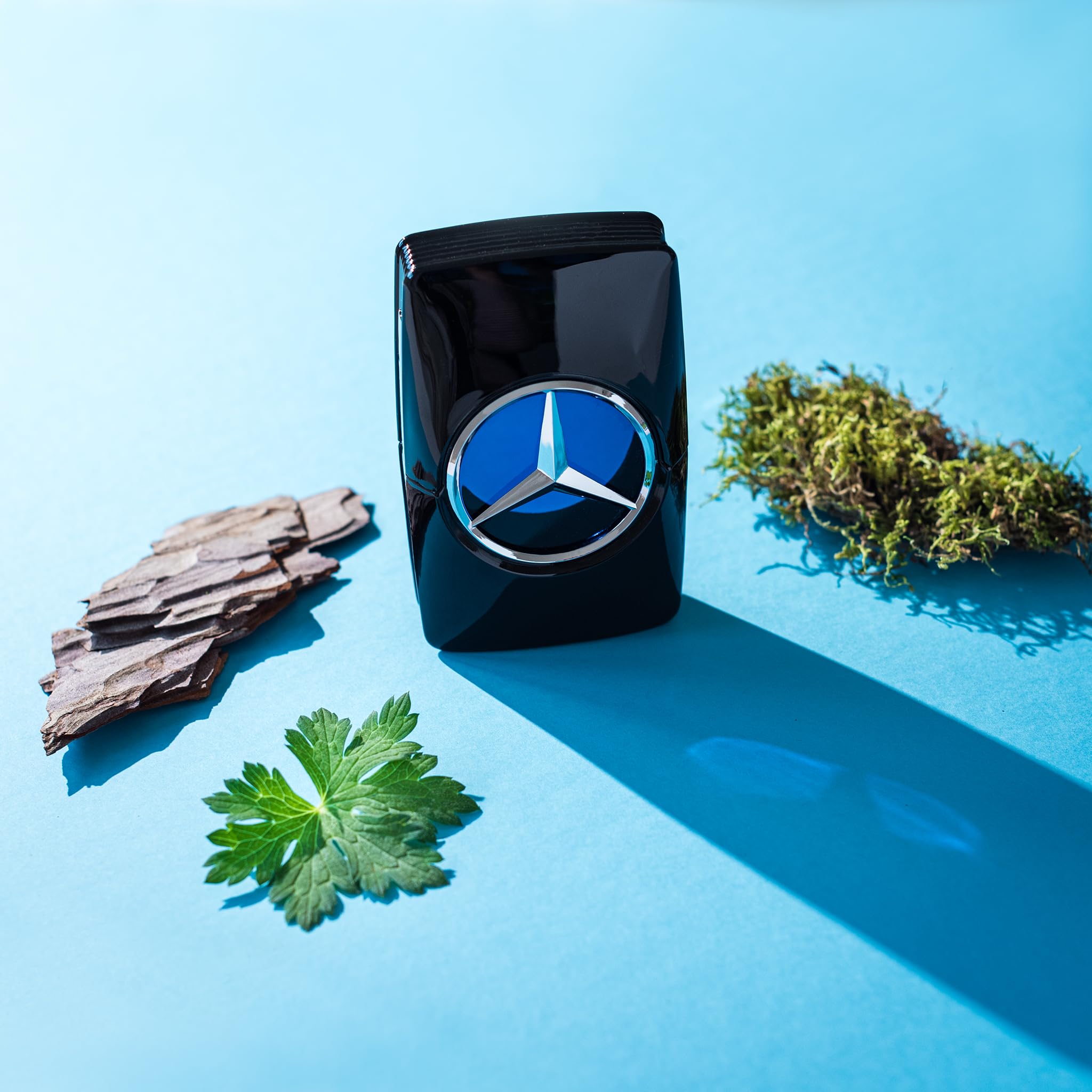 Mercedes Benz Man Intense - Woody Spicy Cologne for Men - Mens Cologne with Oakmoss, Geranium, Amber - Long-Lasting Men's Fragrance - 3.4 oz EDT Spray
