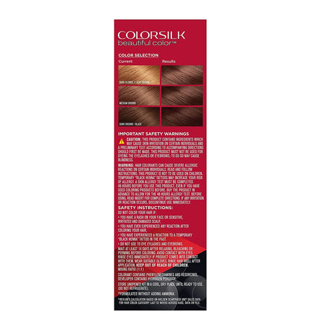 Revlon ColorSilk Hair Color, Medium Rich Brown [47] 1 ea