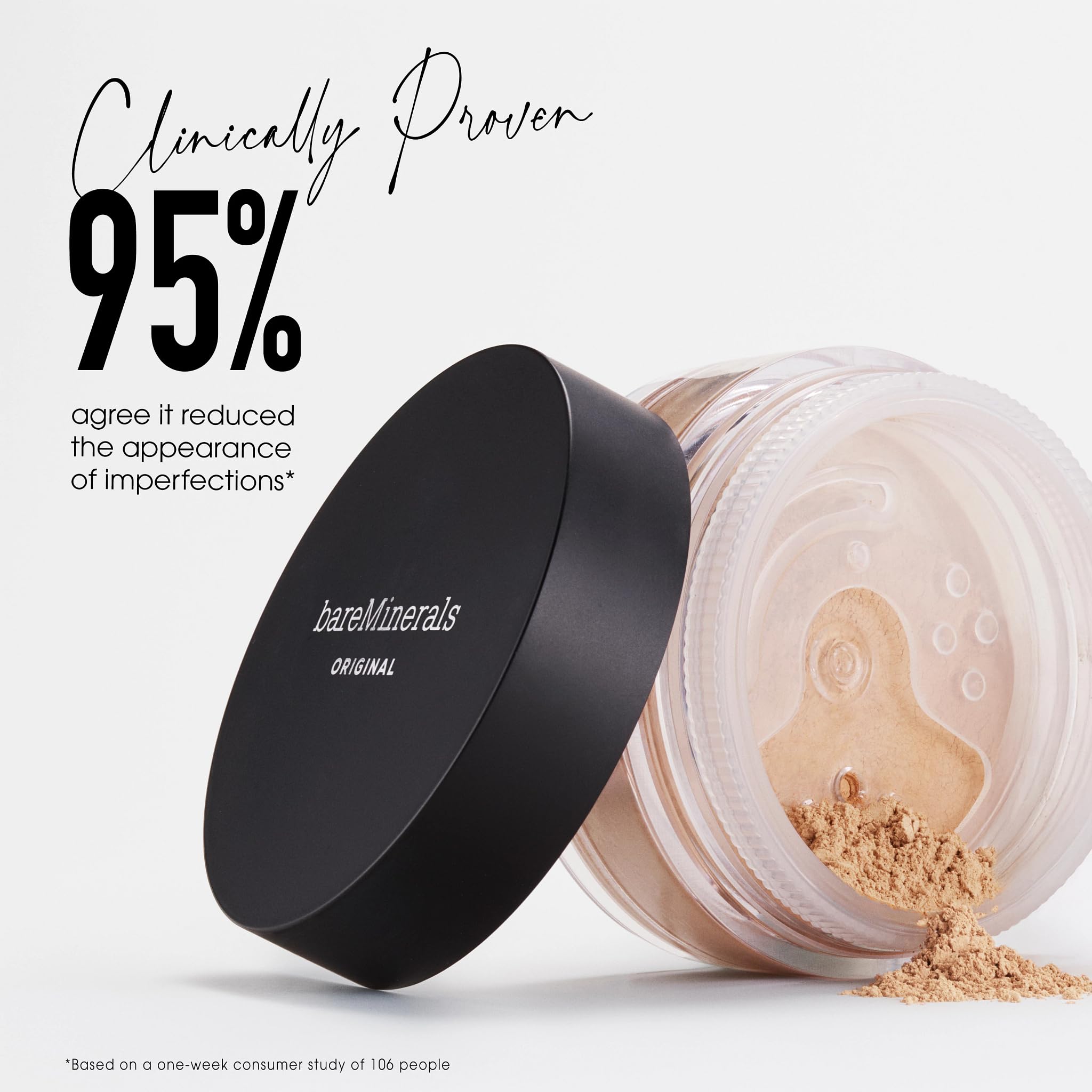 Original Loose Powder Foundation SPF 15, Neutral Deep 29, Vegan, Cruelty-Free & Dermatologist-Tested