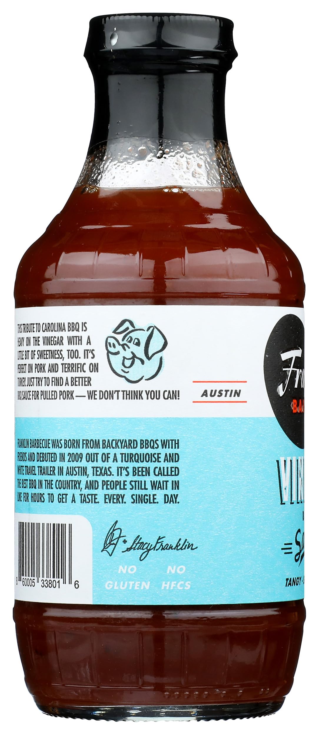 Franklin Barbecue, Sauce Vinegar Barbeque, 18 Ounce
