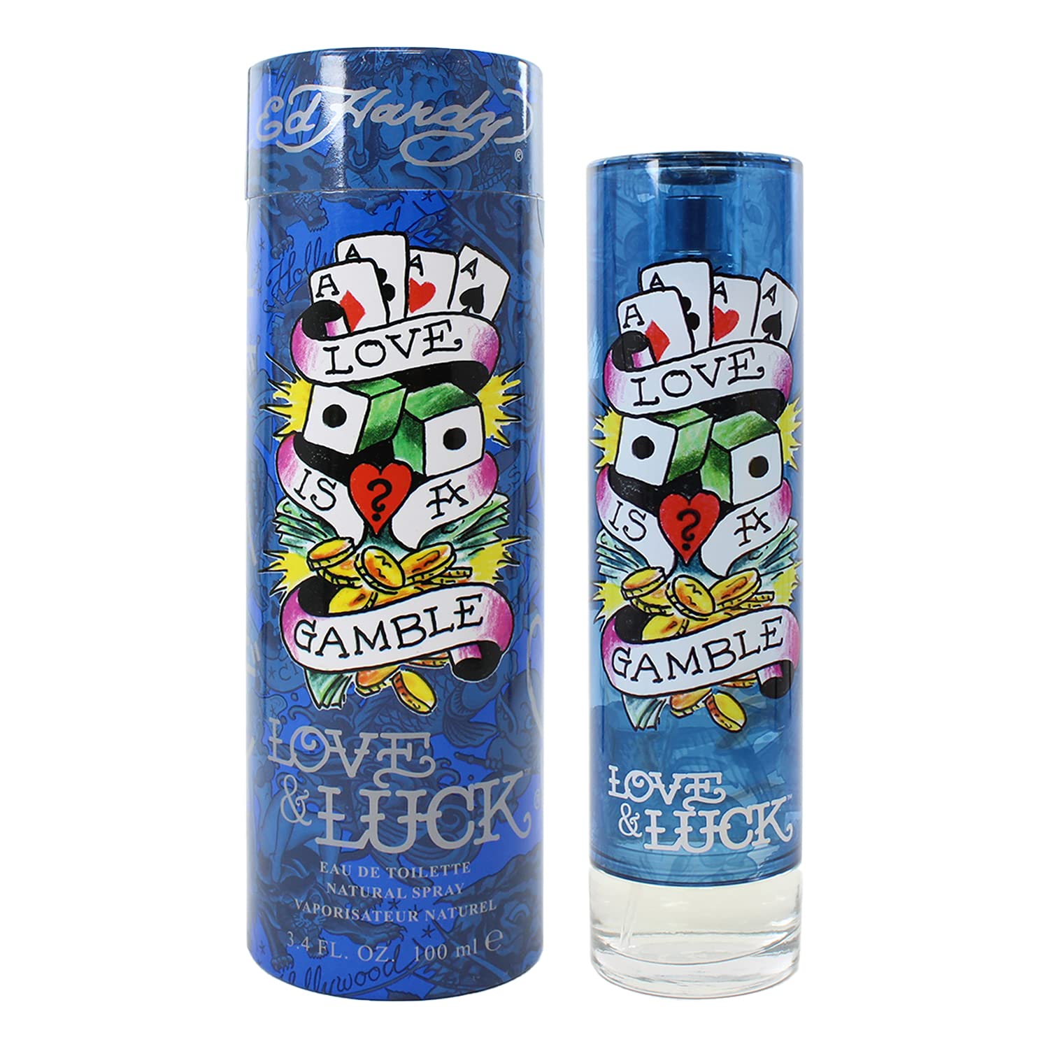 Love&Luck/Christian Audigier Edt Spray 3.4 Oz (M)F_AB