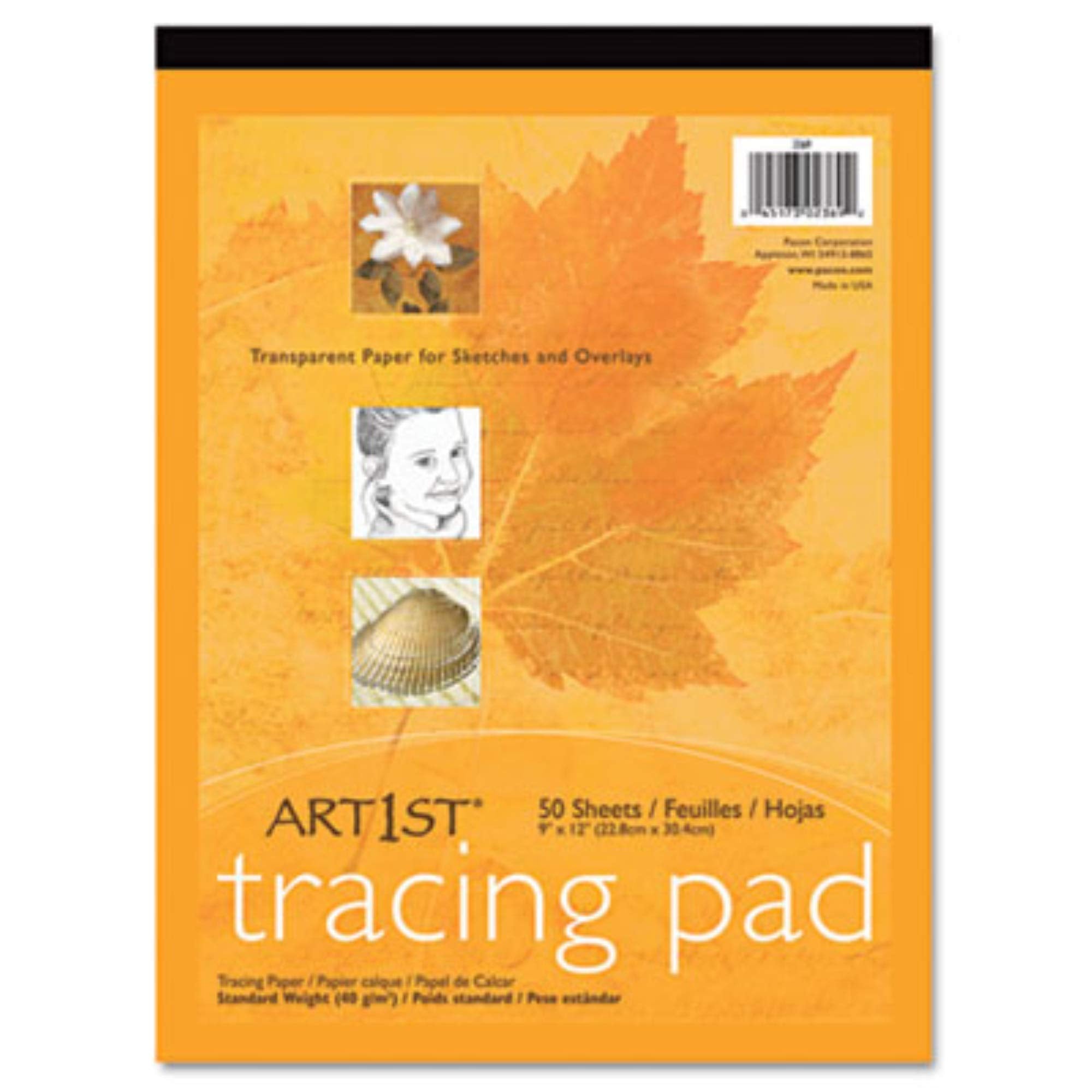 UCreate PACON UCreate® Tracing Pad, White, 9" x 12", 50 Sheets