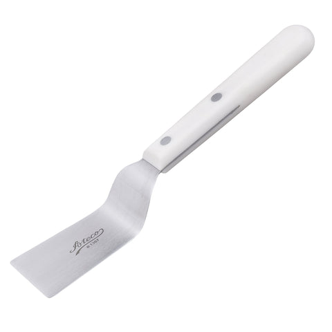 Ateco Brownie Spatula with 4 by 2-Inch Stainless Steel Blade, Plastic Handle, Dishwasher Safe, Silver