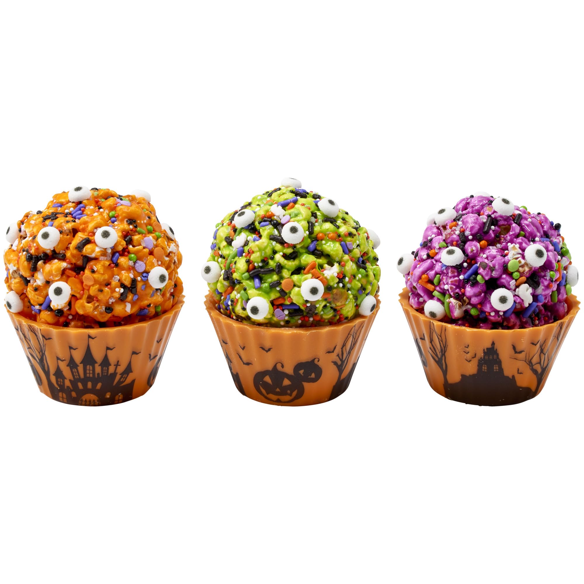 DecoPac Halloween Fusion Mix Sprinkles, 26oz, Shaped Candy Sprinkles in Handheld Container, Edible Decorations For Celebration Cakes, Cupcakes, Cookies and Donuts