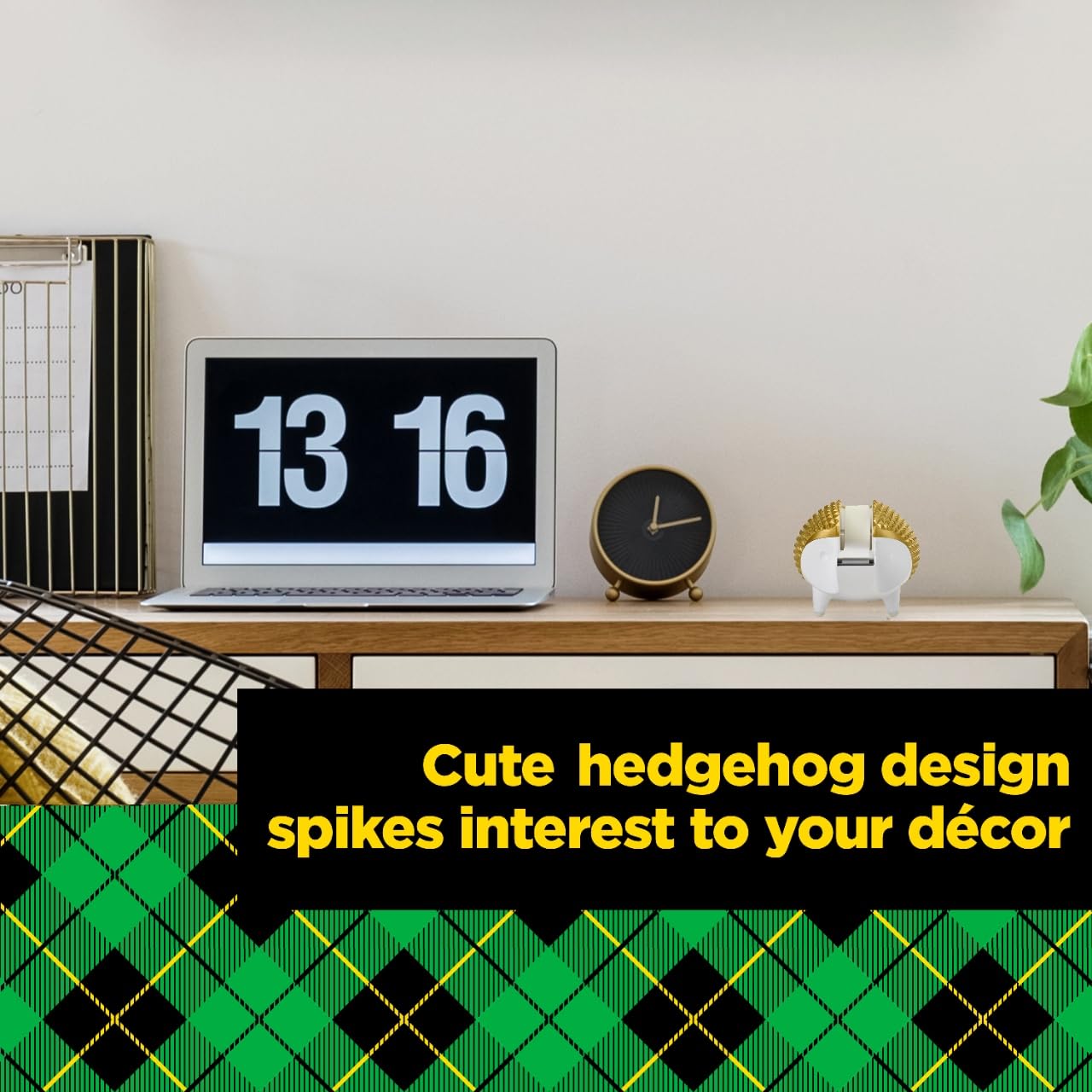 Scotch Hedgehog Tape Dispenser, Great for Gift Wrapping, Includes 3/4 in x 350 in Tape Roll
