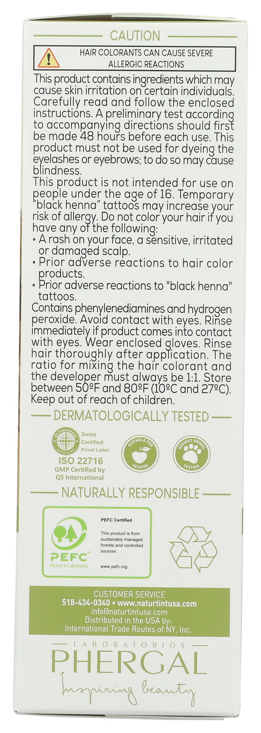 NATURTINT 8N Wheatgerm Blonde Hair Color, 5.07 FZ