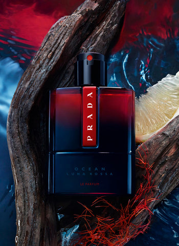 Prada Luna Rossa Ocean Le Parfum Refillable Spray for Men, 1.6 Ounce