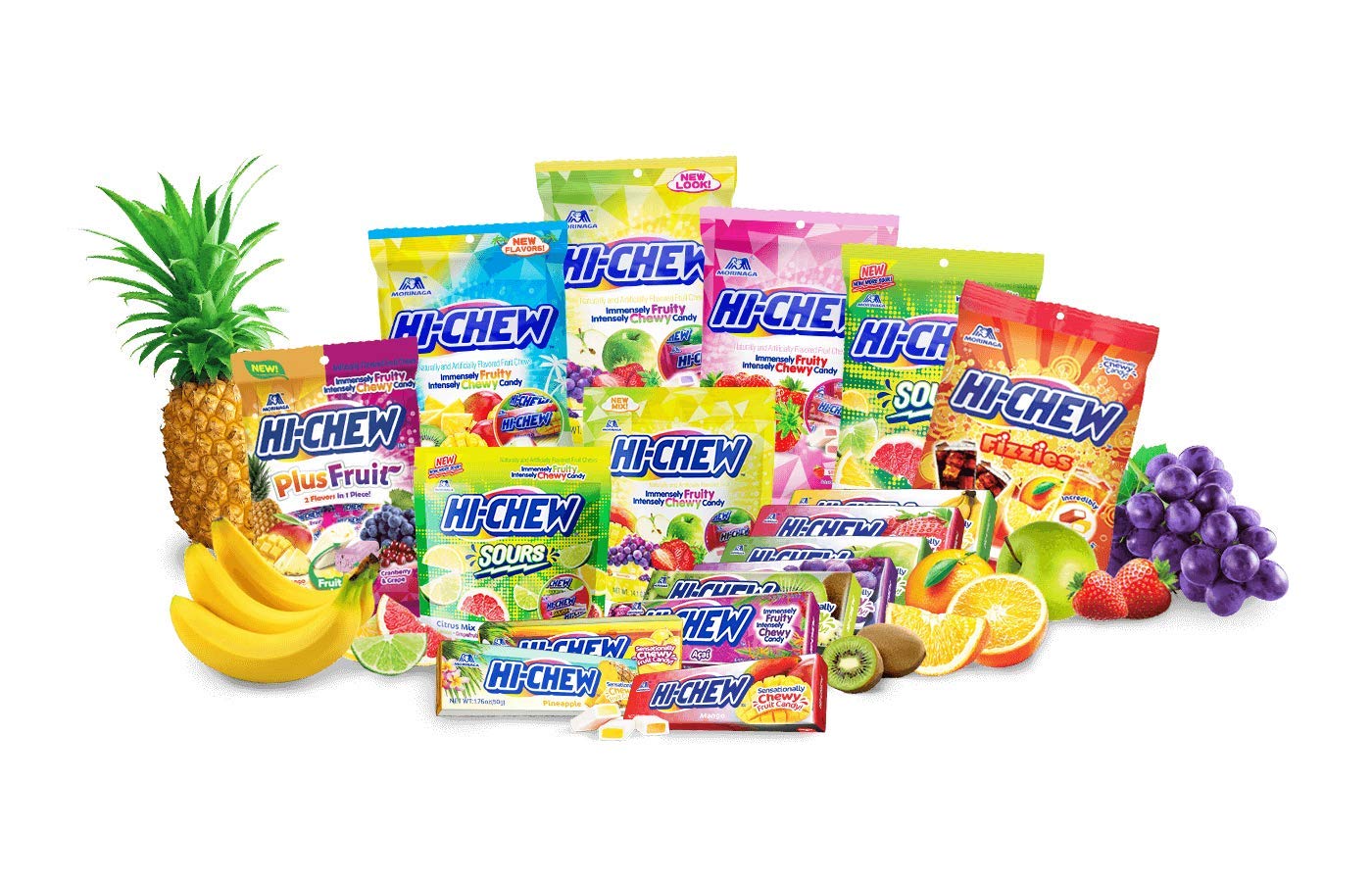 Hi-Chew Stick Grape, 1.76 Ounce (Pack of 10)