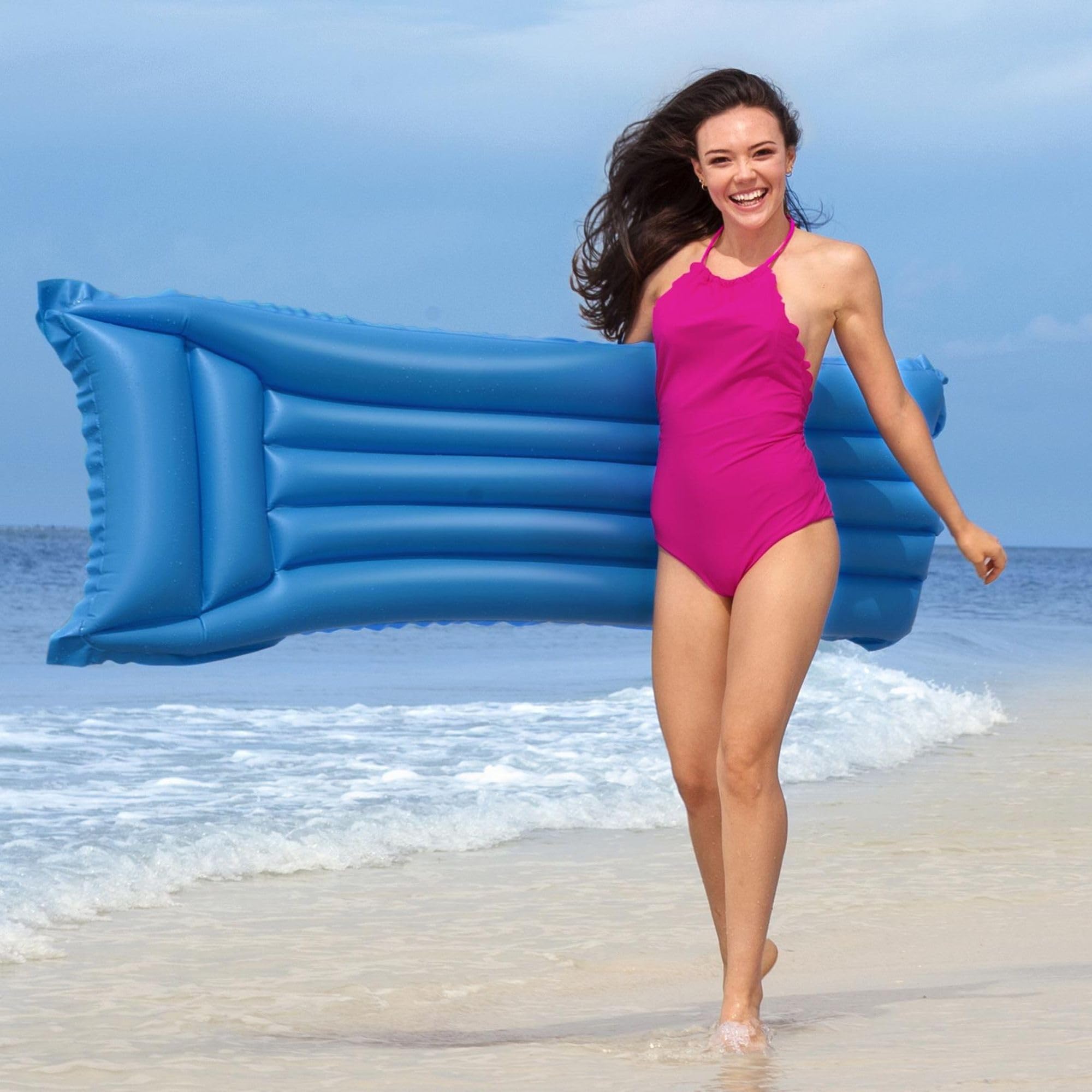 Bestway H2OGO! Matte Finish Air Mat Inflatable Pool Float