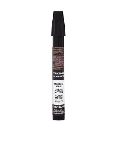 AD Marker Chartpak Wood Frame Touch-Up Marker, Tri-Nib, Medium Oak, 1 Each (FTM70)