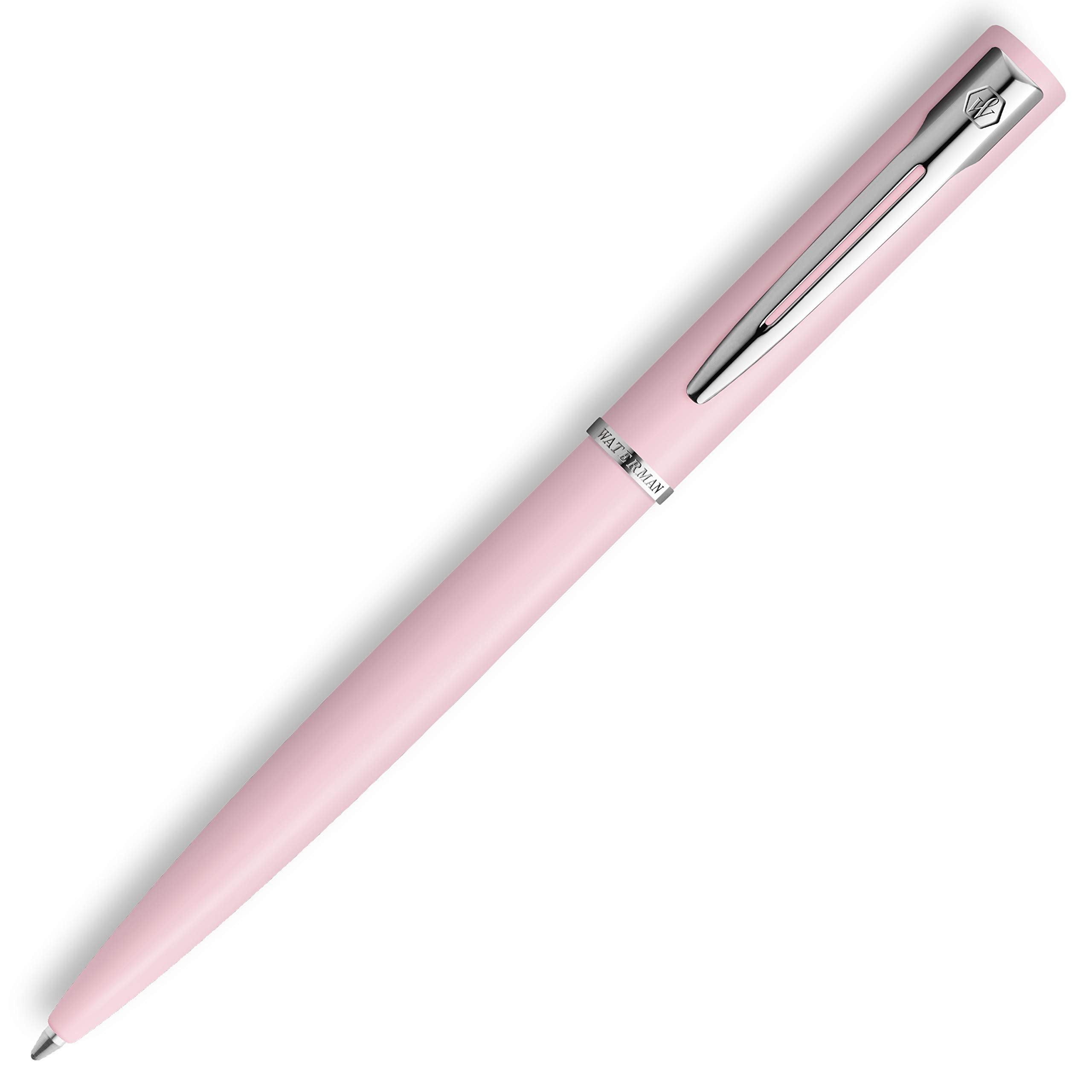 Waterman Allure Ballpoint Pen | Macaron Pink Pastel Lacquer | Medium Point | Blue Ink | With Gift Box