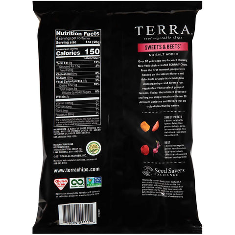 Terra Sweets & Beets Chips, 6 Oz