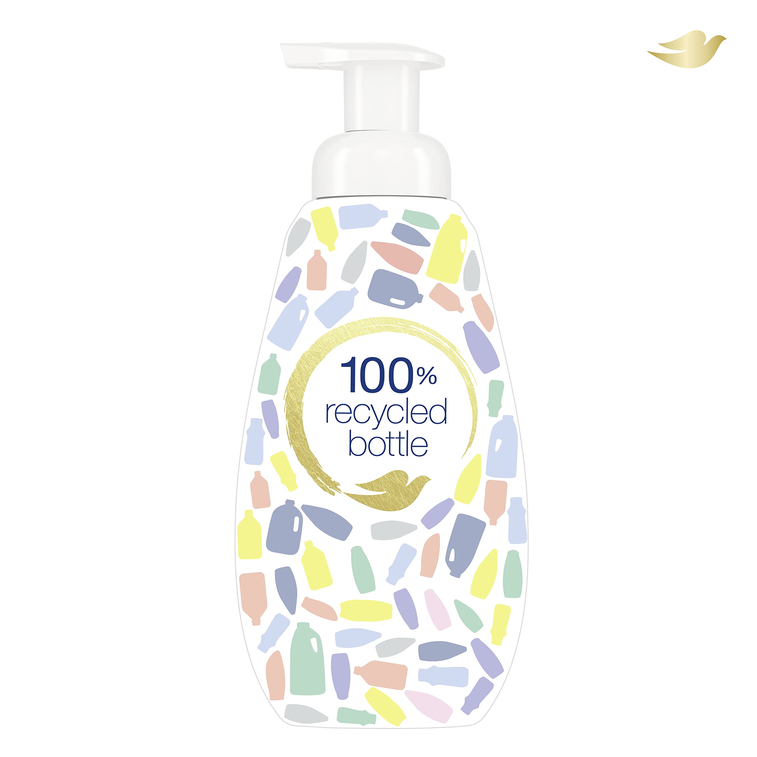 Dove Instant Foaming Body Wash for Soft, Smooth Skin Deep Moisture Cleanser That Effectively Washes Away Bacteria While Nourishing Your Skin 13.5 oz