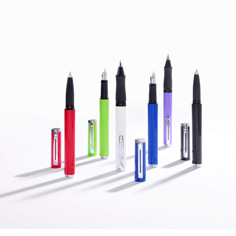 Sheaffer Pop Glossy Lime Green Gel Rollerball Pen with Chrome Trim