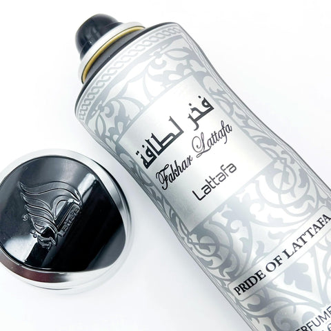 Lattafa Fakhar for Men - Fresh, Marine, Woody, Earthy - Perfumed Deodorant Spray, 6.67 Ounce / 200 ml