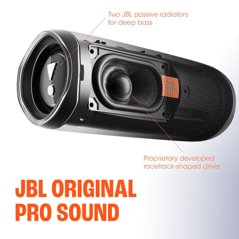 JBL FLIP 5, Waterproof Portable Bluetooth Speaker, White, 3.6 x 3.6 x 8.5
