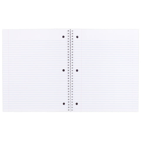 Mead Spiral Notebook, College Ruled, 80 Sheets, 9" x 10-1/2", Pretty Please, Design Selected For You May Vary (07046)