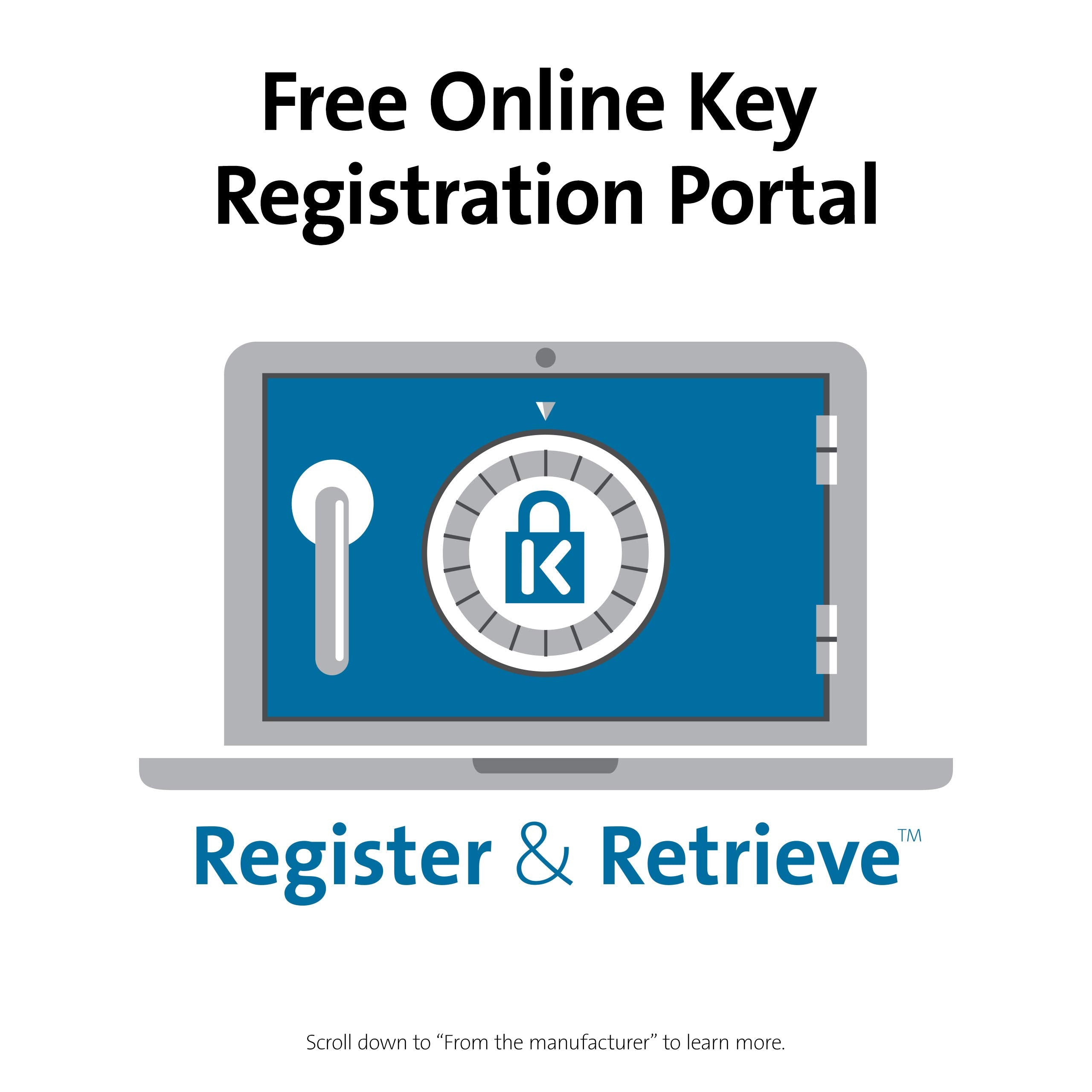 Kensington ClickSafe® 2.0 Universal Keyed Laptop Lock (K68102WW)