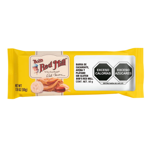 Bob's Red Mill Peanut Butter Banana & Oats Snack Bar – 1.76 Ounce (Pack of 1) - Gluten Free, Non-GMO, Whole Grain