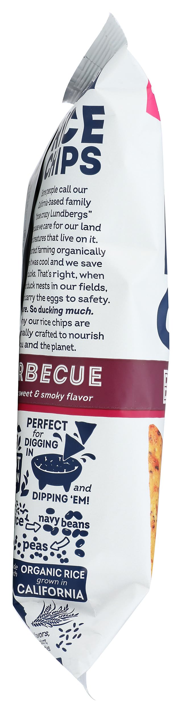 Lundberg Rice Chips Santa Fe Barbecue, 6 Oz, Packaging may vary