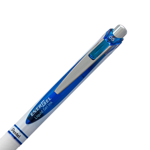 Pentel Pearl Deluxe RTX Liquid Gel Pen, 0.5mm, Fine Line, Needle Tip (BLN75WBP2C)