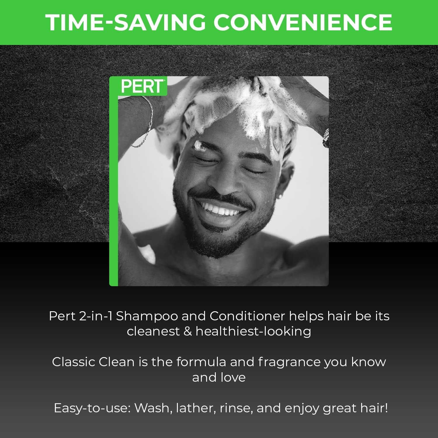 Pert Plus 2-in-1 Shampoo Plus Conditioner, Normal Hair 13.50 oz