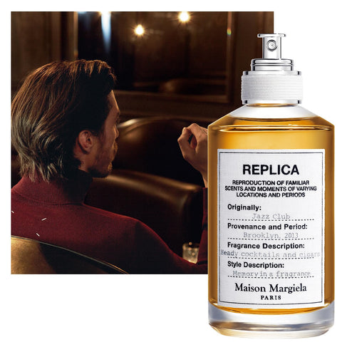 Maison Margiela - Replica - Jazz Club Eau de Toilette - Warm & Spicy Scent - With Vanilla, Rum Accord, & Tobacco - 1.0 Fl Oz
