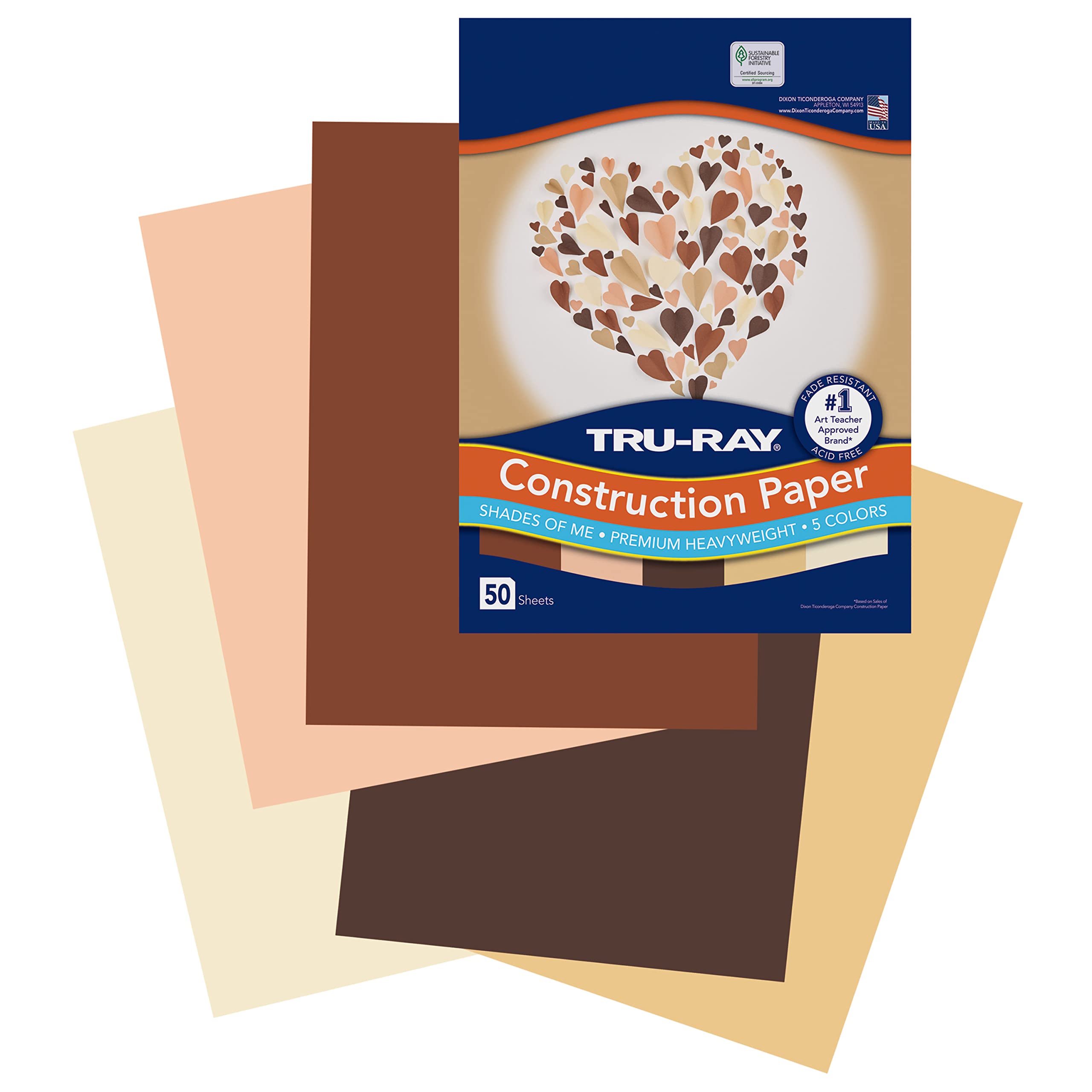 Tru-Ray Shades of Me Construction Paper 9x12