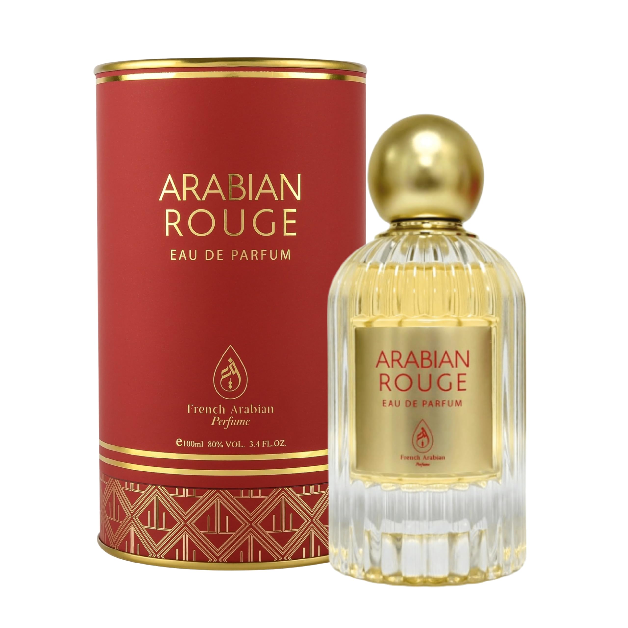Maison Alhambra La Rouge Baroque for Unisex Eau de Parfum Spray 3.4 Ounce