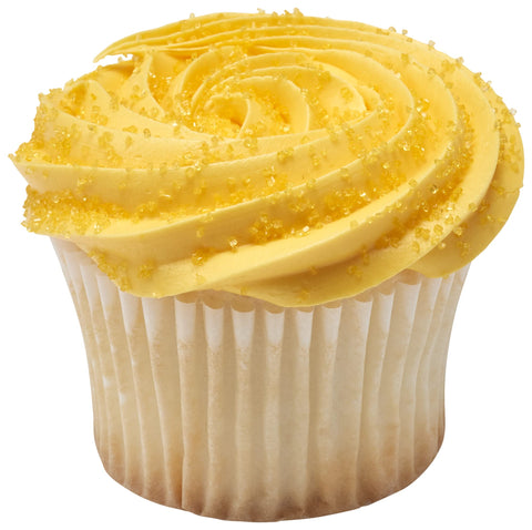 DecoPac Sanding Sugar, Yellow Edible Sugar Sprinkles, Edible Sanding Sugar in Handheld Container, Sugar Sprinkle Mix For Celebration Cakes, Cupcakes, Cookies, 33oz - Yellow