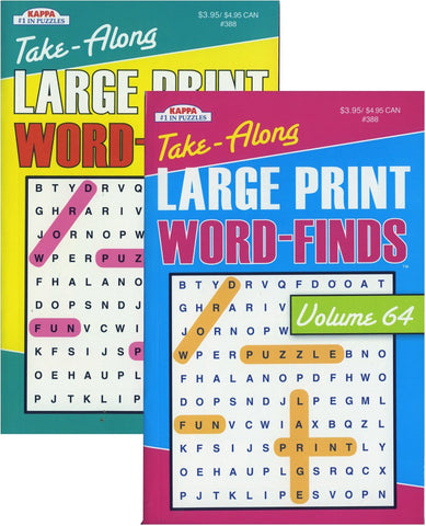 KAPPA BOOKS PUBLISHE WORD FIND LG PRINT DIGEST SIZE
