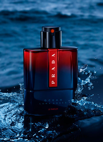Prada Luna Rossa Ocean Le Parfum Refillable Spray for Men, 1.6 Ounce