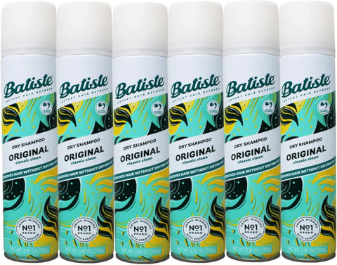 Batiste Dry Shampoo Original 200 ml (Pack of 6)