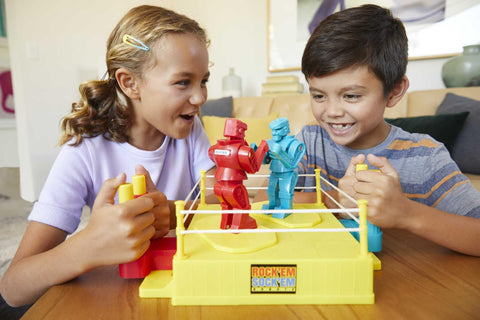 Mattel Games Rock 'Em Sock Em Robots: You Control The Battle of The Robots in a Boxing Ring!