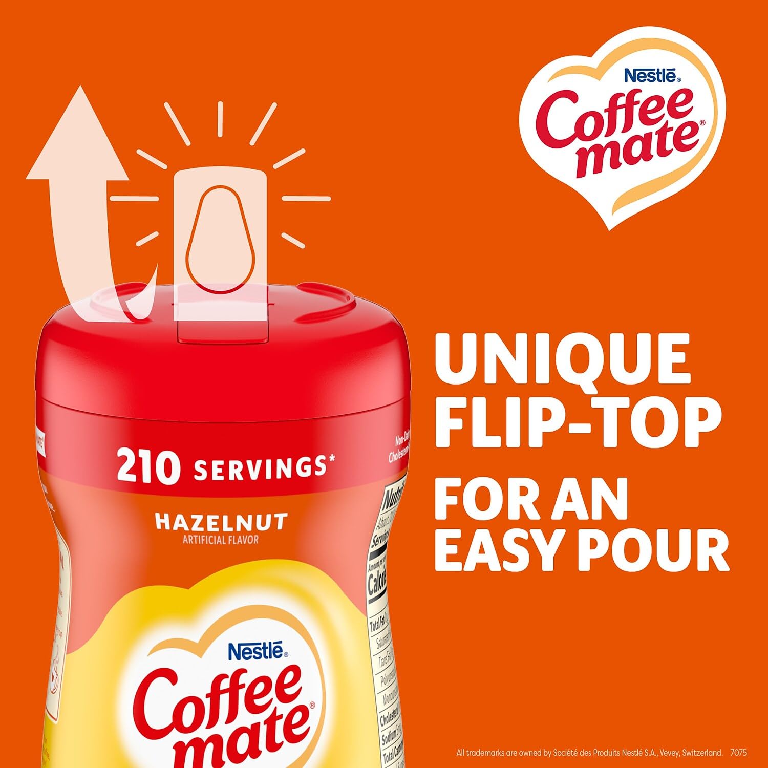 Nestle Coffee Mate, NES12345, Powdered Coffee Creamer, Gluten-Free, 1 Each
