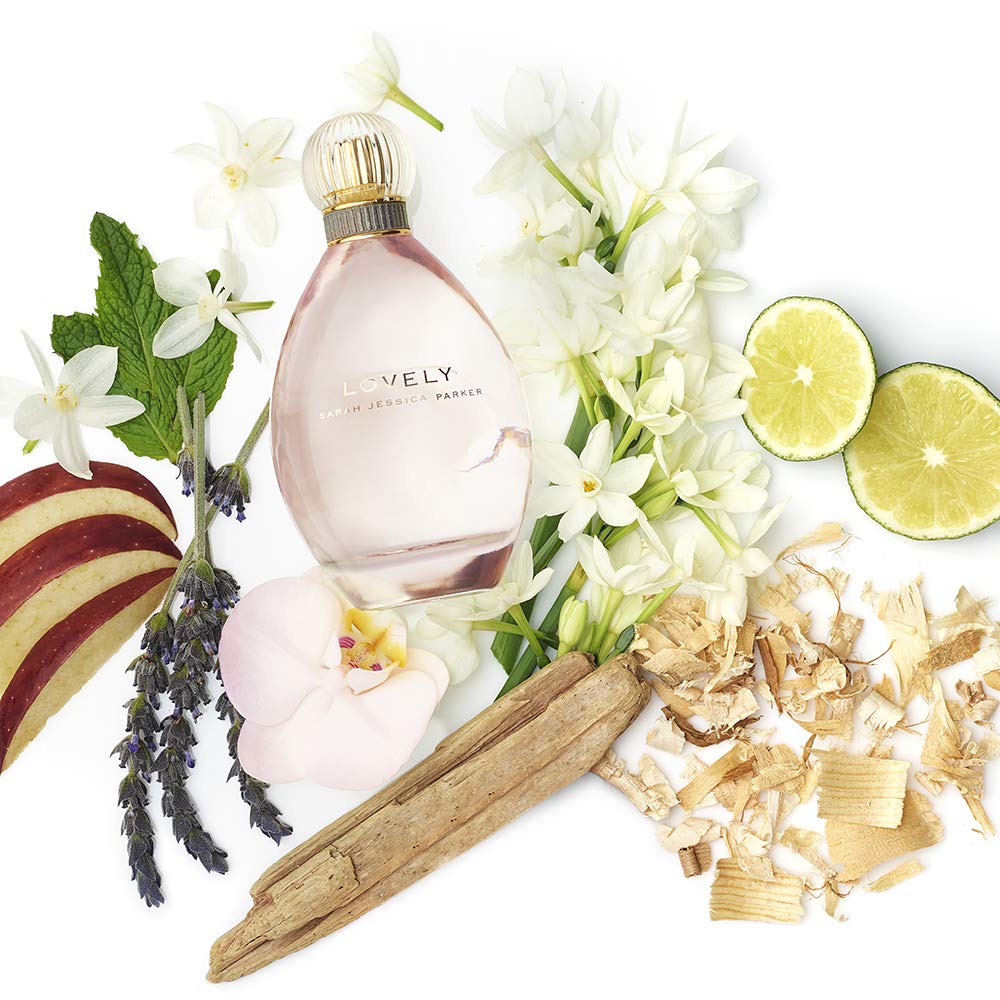 SJP - Sweet, Floral, Musky Amber Woody Eau De Parfum Spray Fragrance for Women - With Notes of Mandarin, Bergamot, Apple, and Cedarwood - Intense, Long Lasting Scent - 3.4 oz