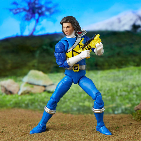Power Rangers Lightning Collection Dino Charge Blue Ranger 6-inch Action Figure, Toys and Action Figures for Kids Ages 4 and Up