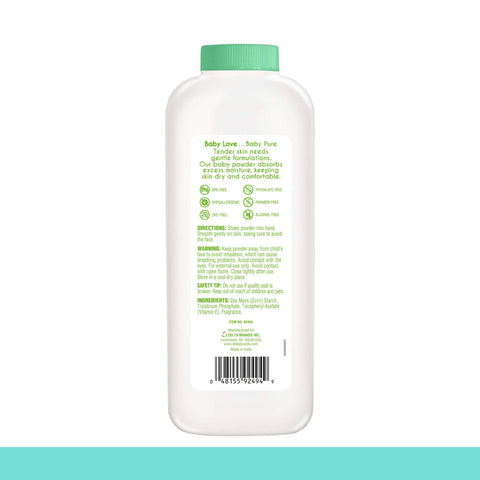 Baby Powder, Pure Cornstarch, 10-oz. (pack of 12)