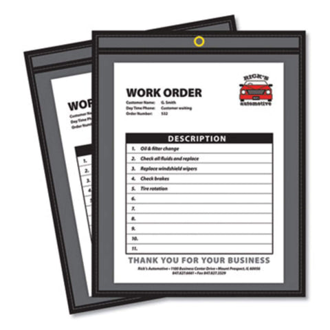 C-Line Shop Ticket Holders, Stitched 9 x 12-Inch