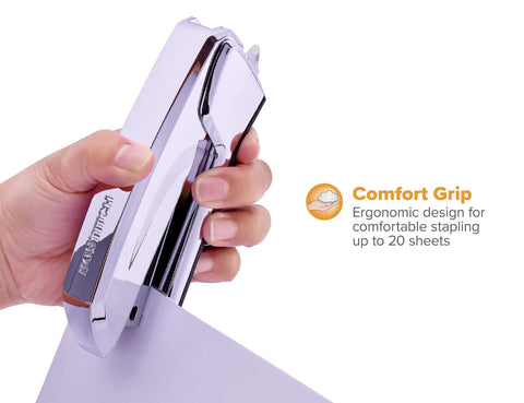 Bostitch Office Ascend 3 in 1 Stapler Integrated Remover & Staple Storage, 42 Staples Included, 2 Sheet Capacity, Lightweight, Blue