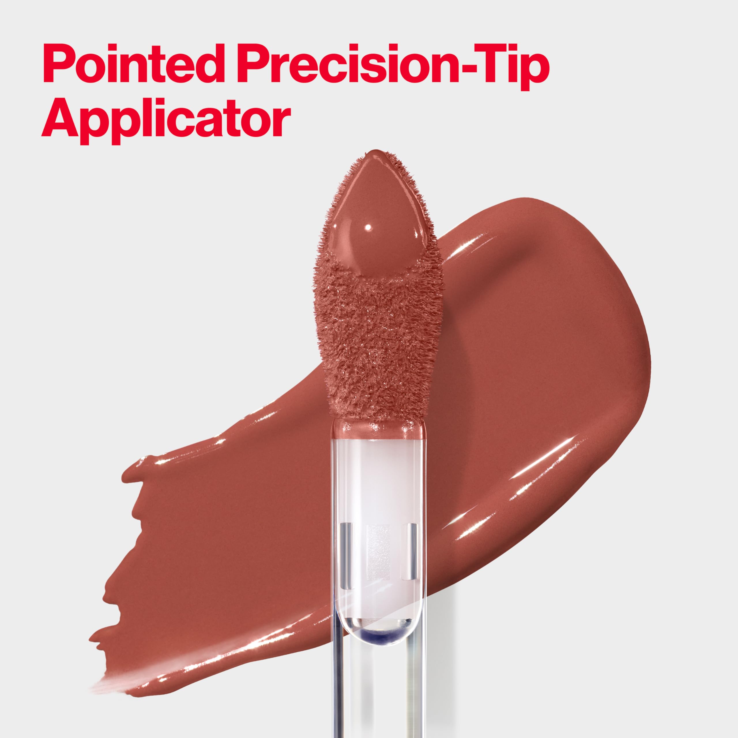 REVLON ColorStay Satin Ink Crown Jewels Liquid Lipstick, Longlasting & Waterproof Lipcolor, Moisturizing Creamy Formula Infused with Black Currant Seed Oil, 038 Citrine Queen, 0.17 fl oz.