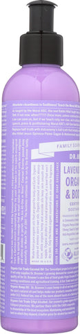 Dr Bronner's, Lotion Body Lavendar Coconut Organic, 8 Fl Oz