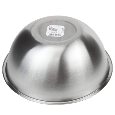 Chef Craft Brushed Mixing Bowl, 8-Quart, Stainless Steel